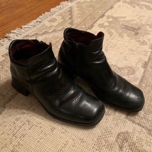 Vintage leather boots